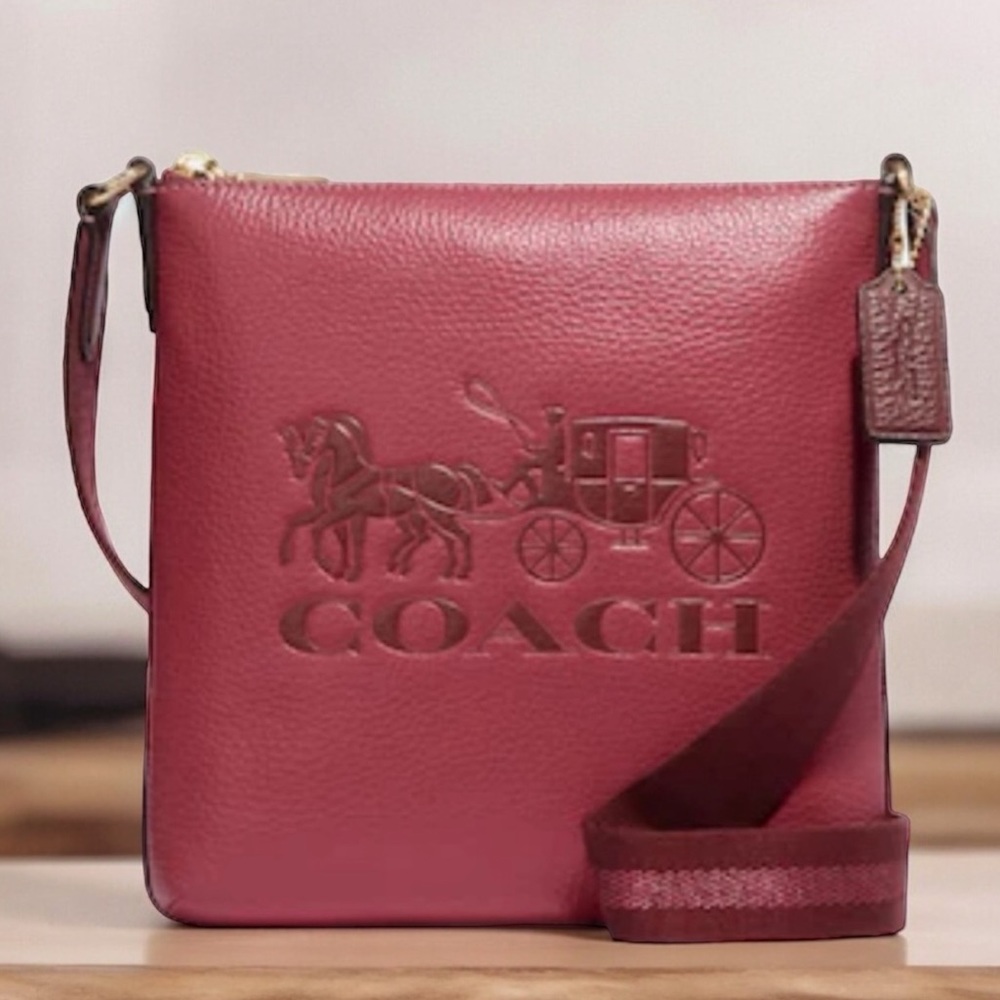Coach Mini Rowan File Bag With Horse And Carriage